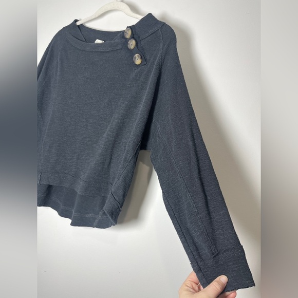 Free People We The Free Don’t Forget Me Oversized Thick Knit Sz S Top - Picture 5 of 8